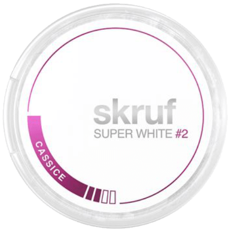 Skruf Superwhite Purple Cassice Slim no. 71 6mg