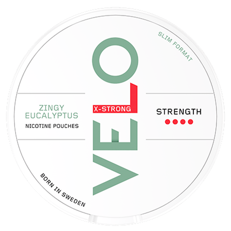 VELO Zingy Eucalyptus Slim X-Strong 11mg