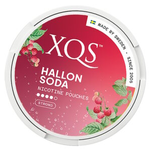 XQS Hallonsoda Strong 8mg