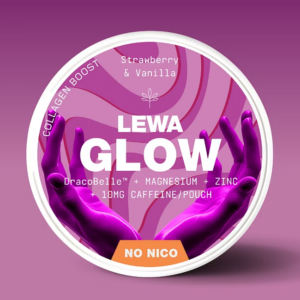 LEWA GLOW Collagen Boost Strawberry Vanilla - No Nico