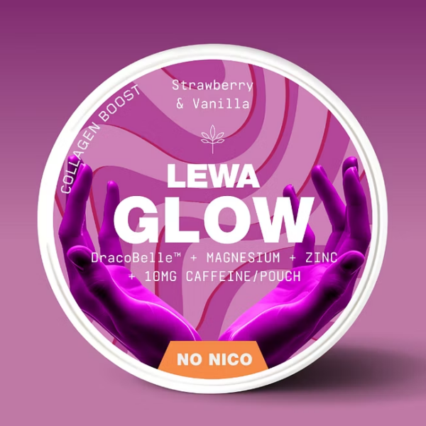 LEWA GLOW Collagen Boost Strawberry Vanilla - No Nico